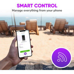Sapphire 3 Portable WiFi Hotspot: Global 4GB Data, 18-Hour Battery