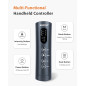CINCOM Masseur de Jambes Chauffant avec Compression - Soulagement Douleur, Circulation & Syndrome des Jambes Sans Repos