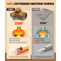 Rapid Relief Heating Pad - Graphene Tech for Neck, Shoulder & Back Pain - 6 Heat Settings & Timer - Perfect Gift!