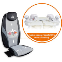 Snailax Shiatsu Massage Cushion with Heat - Ultimate Back Relief