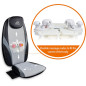 Snailax Shiatsu Back Massager with Heat: Kneading Massage Cushion for Home & Office Relief Snailax Shiatsu Back Massager with Heat: Kneading Massage Cushion for Home & Office Relief
