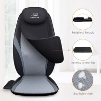 Snailax Shiatsu Massage Cushion with Heat - Ultimate Back Relief