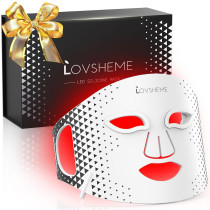 Masque LED Thérapie Lumière Rouge : Anti-Acné & Rides