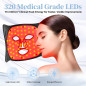 Red Light Therapy Mask - Medical-Grade LED Face Mask for Anti-Aging, Acne & Skin Rejuvenation Red Light Therapy Mask - Medical-Grade LED Face Mask for Anti-Aging, Acne & Skin Rejuvenation