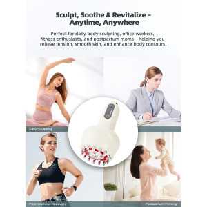 Cellulite & Stretch Mark Eraser: Lymphatic Drainage Massager for Body Sculpting