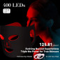 Masque LED Visage Anti-Âge : 4 Modes de Lumière, Rajeunissement à Domicile Masque LED Visage Anti-Âge : 4 Modes de Lumière, Rajeunissement à Domicile