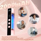 Red Light Therapy Face Mask: 400 LEDs, 4 Modes, Rechargeable - Anti-Aging & Skin Rejuvenation at Home!