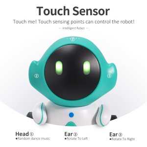 GILOBABY Smart Robot Toy: Voice Control, Singing, Dancing - Perfect Gift for Kids 6+
