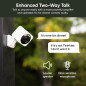 Wyze Cam v4 : Sécurité Intérieure/Extérieure 2.5K QHD, Vision Nocturne Couleur, Audio Bidirectionnel
