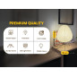 Akari Style Rice Paper Lamp: Dimmable Japanese Lantern for Cozy Japandi Home Decor Akari Style Rice Paper Lamp: Dimmable Japanese Lantern for Cozy Japandi Home Decor