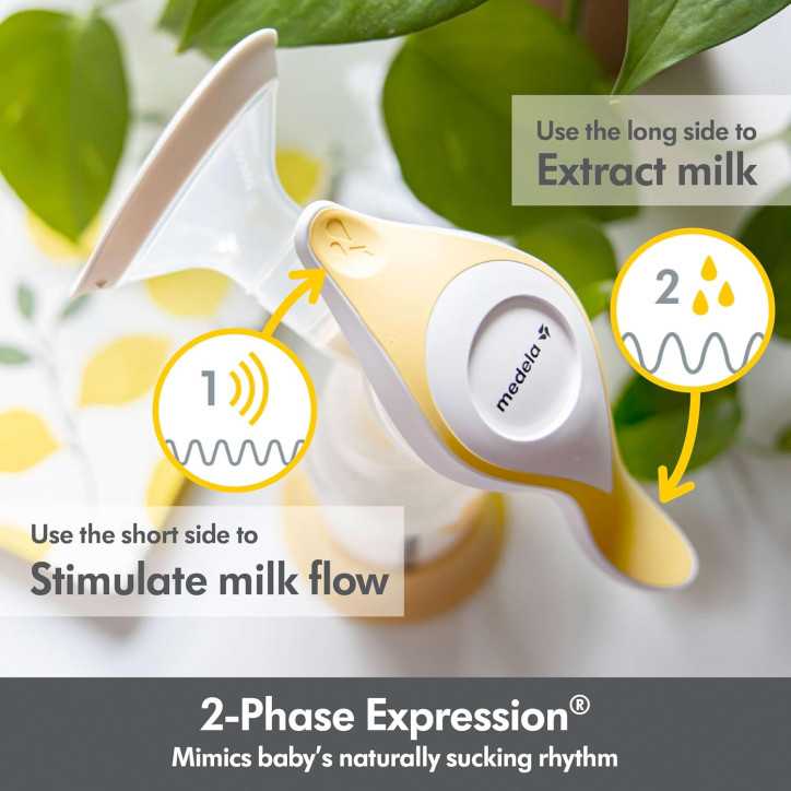 Medela Harmony: Tire-lait Manuel Confort & Efficace avec Technologie Flex