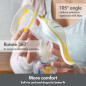 Medela Harmony: Tire-lait Manuel Confort & Efficace avec Technologie Flex