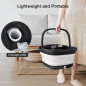 HOSPAN Collapsible Foot Spa: Heat, Bubbles, & Shiatsu Massage for Ultimate Relaxation