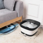 HOSPAN Collapsible Foot Spa: Heat, Bubbles, & Shiatsu Massage for Ultimate Relaxation