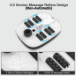 HOSPAN Collapsible Foot Spa: Heat, Bubbles, & Shiatsu Massage for Ultimate Relaxation