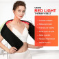 Red Light Therapy Belt: Pain Relief for Back, Shoulder & Waist - Infrared Light Wrap with Timer