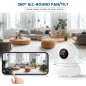 Litokam 2K Security Camera: 360° Pan/Tilt, Night Vision, and Two-Way Audio - Perfect for Baby & Pet Monitoring! Litokam 2K Security Camera: 360° Pan/Tilt, Night Vision, and Two-Way Audio - Perfect for Baby & Pet Monitoring!