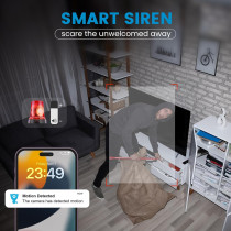 Litokam 2K Security Camera: 360° Pan/Tilt, Night Vision, and Two-Way Audio - Perfect for Baby & Pet Monitoring!