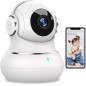 Litokam 2K: Caméra de Surveillance Intérieure 360° - Sécurité Bébé & Animaux, Audio Bidirectionnel Litokam 2K: Caméra de Surveillance Intérieure 360° - Sécurité Bébé & Animaux, Audio Bidirectionnel