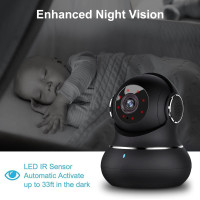Litokam 2K Indoor Camera — 360° view, motion detection, night vision & app control for pets & baby monitoring!


1/2