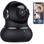 Caméra de Surveillance Intérieure Litokam 2K : 360°, Suivi Auto, Vision Nocturne, Idéale Bébé & Animaux Caméra de Surveillance Intérieure Litokam 2K : 360°, Suivi Auto, Vision Nocturne, Idéale Bébé & Animaux