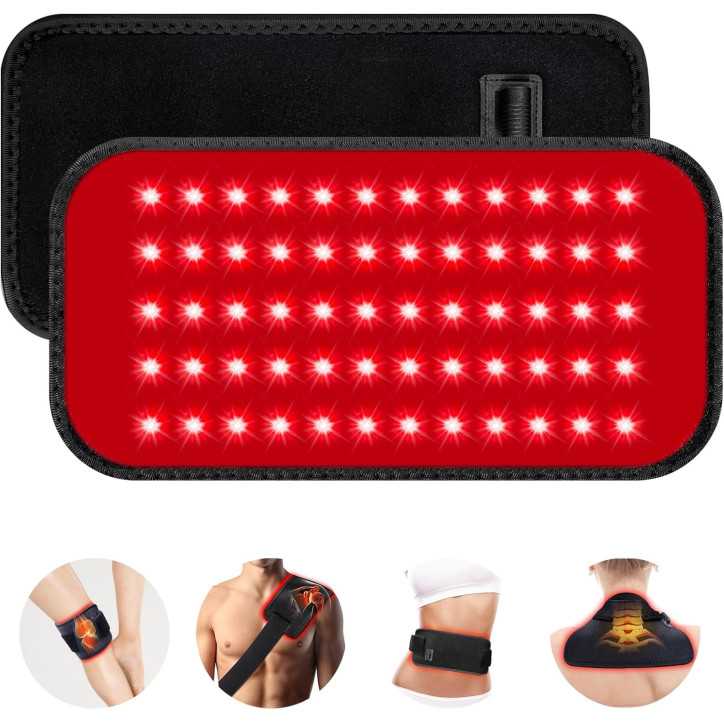 Red Light Therapy Belt: Pain Relief & Recovery - Infrared Wrap with Timer Red Light Therapy Belt: Pain Relief & Recovery - Infrared Wrap with Timer