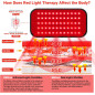 Ceinture de luminothérapie rouge et infrarouge GMOWNW : Soulagement ciblé des douleurs musculaires et articulaires