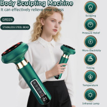 GlowFit Cellulite Massager: 3-in-1 Rechargeable Body Sculpting & Cupping Device