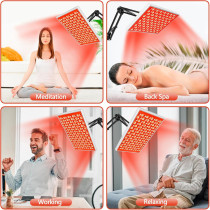 Appareil Thérapie Lumière Rouge 660nm 850nm pour Corps & Visage