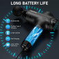 RAEMAO Massage Gun: Deep Tissue Relief with 8 Heads & 10 Speeds - Perfect for Athletes!