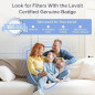 LEVOIT Core 300-P: Purificateur dair HEPA 1074 pi² pour Allergies et Animaux, Silencieux!