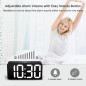 DreamSky Small Digital Alarm Clock: Large Display, USB Charging, Adjustable Volume - Perfect for Bedroom! DreamSky Small Digital Alarm Clock: Large Display, USB Charging, Adjustable Volume - Perfect for Bedroom!