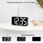 DreamSky Small Digital Alarm Clock: Large Display, USB Charging, Adjustable Volume - Perfect for Bedroom! DreamSky Small Digital Alarm Clock: Large Display, USB Charging, Adjustable Volume - Perfect for Bedroom!