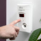 Kidde : Détecteur de Monoxyde de Carbone avec Écran LED et Batterie de Secours – Sécurité Maximale Kidde : Détecteur de Monoxyde de Carbone avec Écran LED et Batterie de Secours – Sécurité Maximale