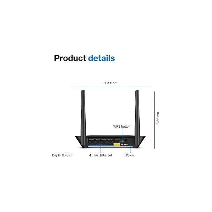 Linksys AC1200 WiFi 5 Router: Fast, Secure Home Network with Parental Controls Linksys AC1200 WiFi 5 Router: Fast, Secure Home Network with Parental Controls