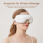 Masque de Massage Chauffant pour les Yeux avec Bluetooth – Relaxation Ultime & Cadeau Parfait!