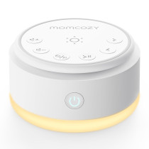 Momcozy Baby Sound Machine: Sleep Soundly with 20 Sounds & Warm Night Light