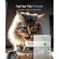 Distributeur Chat Automatique 5G WiFi oneisall: Nourriture Fraîche, Contrôle Facile, Pour 2 Chats!