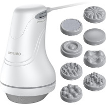 Electric Cellulite Massager: Handheld Body Sculpting Machine for Back & Body - White