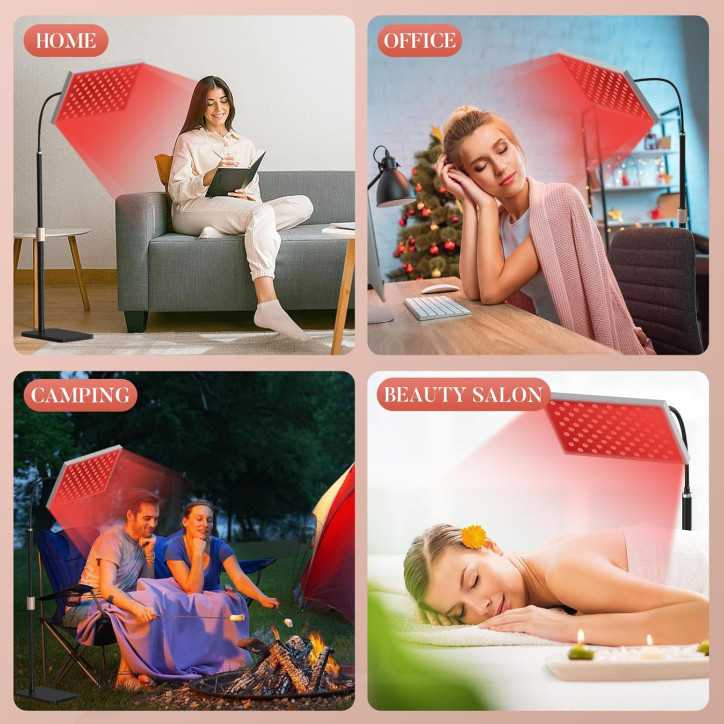 Red Light Therapy Panel with Stand: Revitalize Skin & Relieve Pain at Ho... #304 Red Light Therapy Panel with Stand: Revitalize Skin & Relieve Pain at Ho... #304