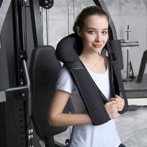 Mirakel Shiatsu Neck & Back Massager with Heat - Deep Tissue Relief