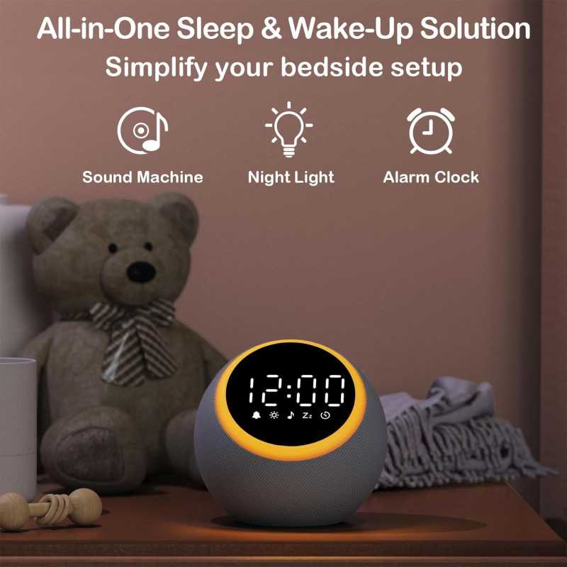 Rohent Sound Machine: 25 Soothing Sounds, Sleep & Wake-Up Timer