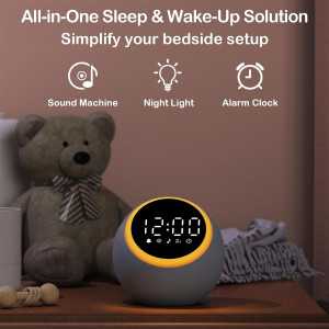 Rohent Sound Machine: 25 Soothing Sounds, Sleep & Wake-Up Timer