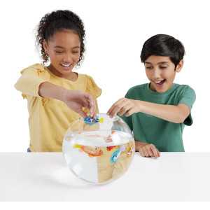 Robo Alive Poisson Robotique: 2 Pack Changeant de Couleur (Turquoise + Orange) - LAventure Aquatique Ultime!