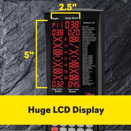 Viper ProScore Digital Dartboard Scoreboard for 8 Players, 40 Games