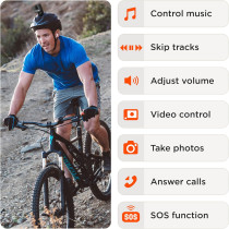 ArcX Bluetooth Smart Ring - Waterproof, Lightweight, Multi-Function Remote
