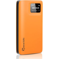 RoamWiFi 4G LTE Portable Hotspot – 1GB US Data, 10 Devices, 170+ Countries