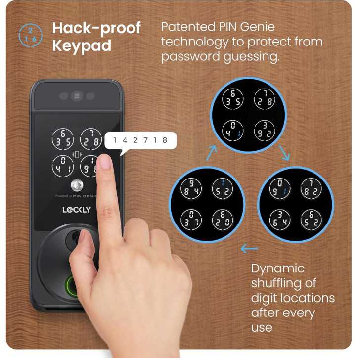 Lockly Zeno: Serrure Connectée Biométrique avec Reconnaissance Faciale & Apple Home Key Lockly Zeno: Serrure Connectée Biométrique avec Reconnaissance Faciale & Apple Home Key