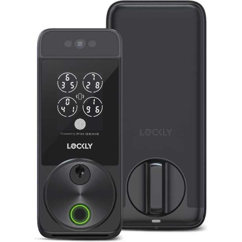 Lockly Visage Zeno Smart Lock: Facial Recognition & Wi-Fi Deadbolt