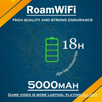 RoamWiFi Hotspot 4G LTE Portable - 1GB USA, 30 Jours, 170+ Pays